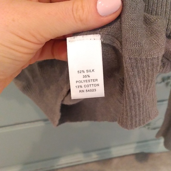 Banana Republic cardigan with ruffle detailing - Picture 2 of 3